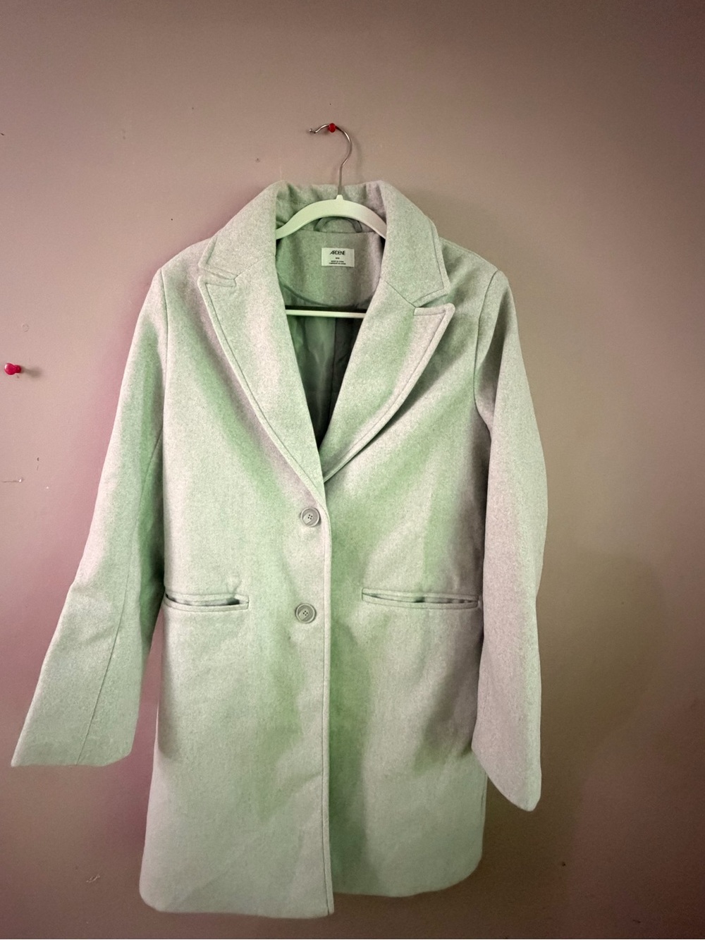 Ardene Light Gray Single-Breasted Trench Coat